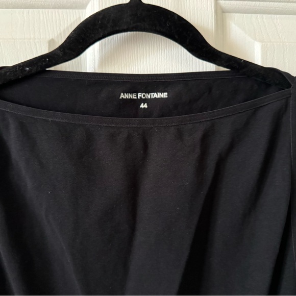 Anne Fontaine Size 44 Black Sleeveless Top NWOT - Picture 4 of 15